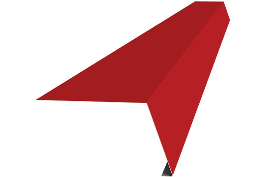 Финская металлочерепица Ruukki спецпланка карнизная (капельник)