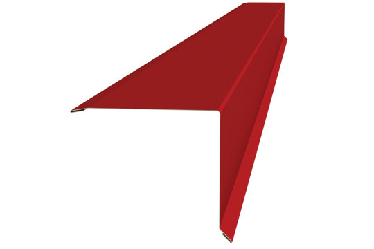 Финская металлочерепица Ruukki спецпланка торцевая (ветровая)