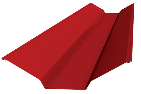 Финская металлочерепица Ruukki спецпланка ендовая наружн.