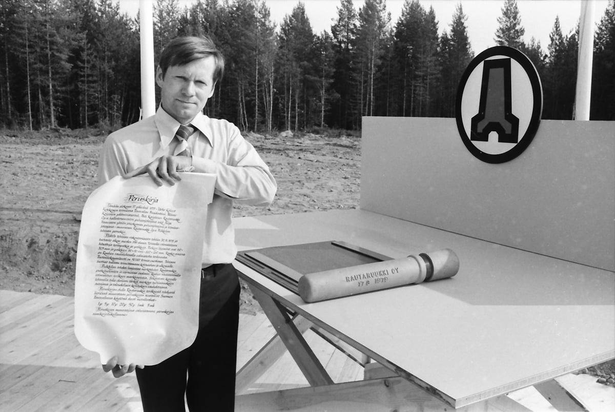 Статут заводу Раутарууккі в Пулккілі був підписаний і закладений 17 серпня 1979 року – FinnMetal