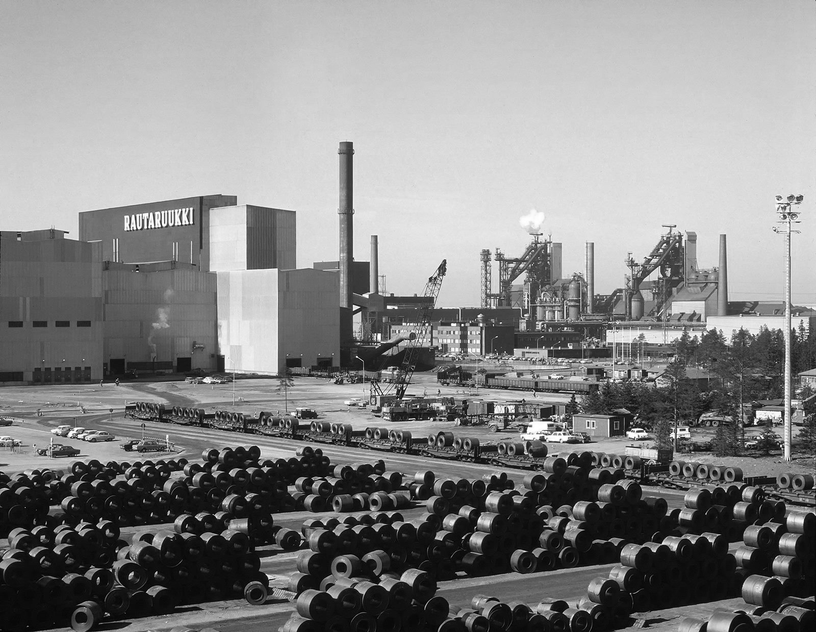 Завод Раутарууккі в Рааге наприкінці 1970-х років – FinnMetal
